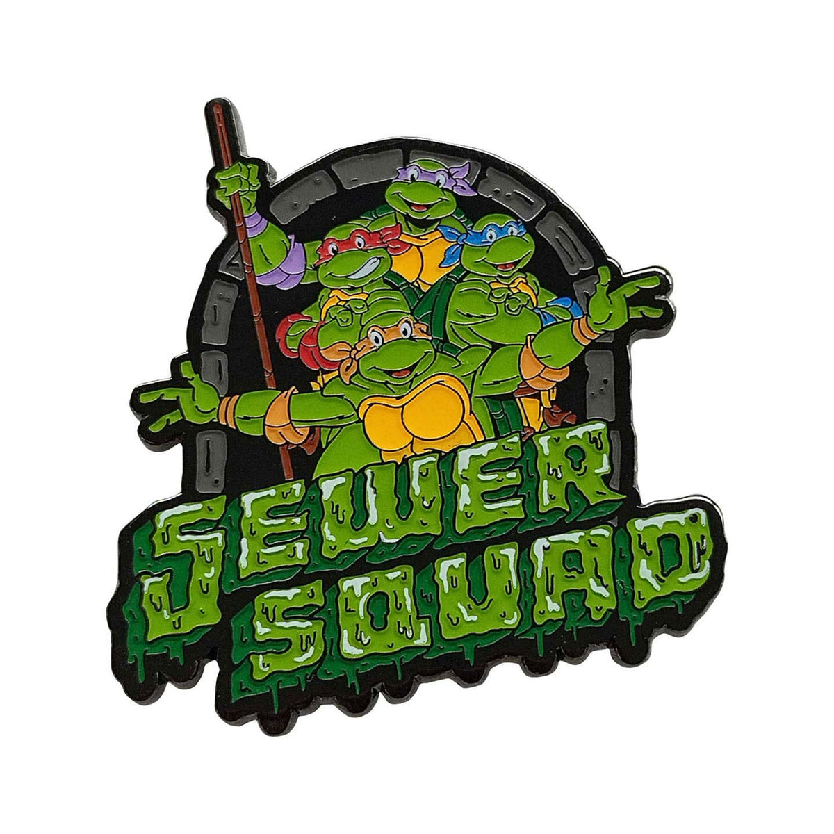 Produktbild Teenage Mutant Ninja Turtles Ansteck-Pin 40th Anniversary Limited Edition