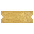 Produktbild Der Polarexpress Replik Train Ticket 24k Gold Plated Limited Edition