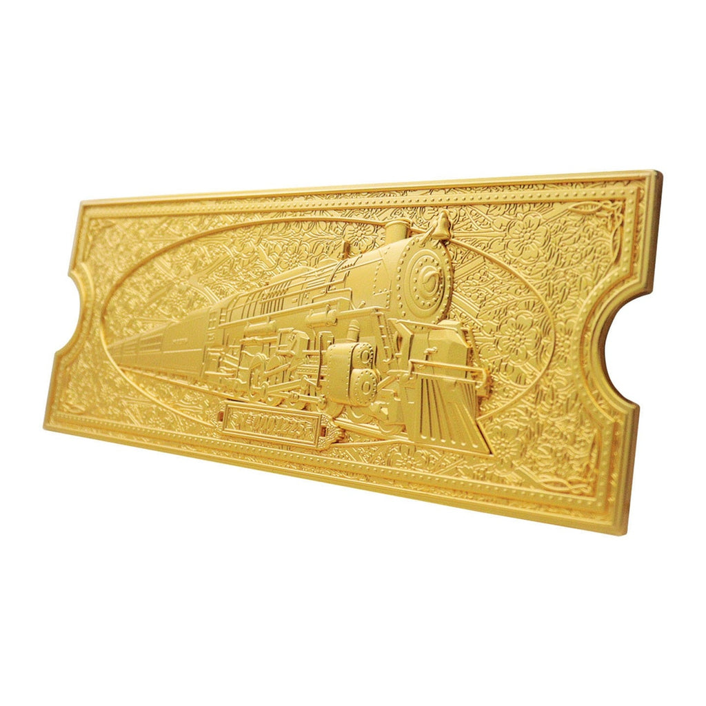 Produktbild Der Polarexpress Replik Train Ticket 24k Gold Plated Limited Edition