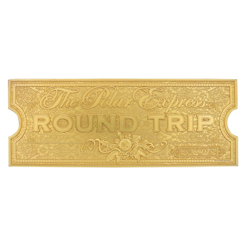 Produktbild Der Polarexpress Replik Train Ticket 24k Gold Plated Limited Edition