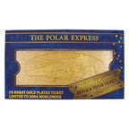 Produktbild Der Polarexpress Replik Train Ticket 24k Gold Plated Limited Edition