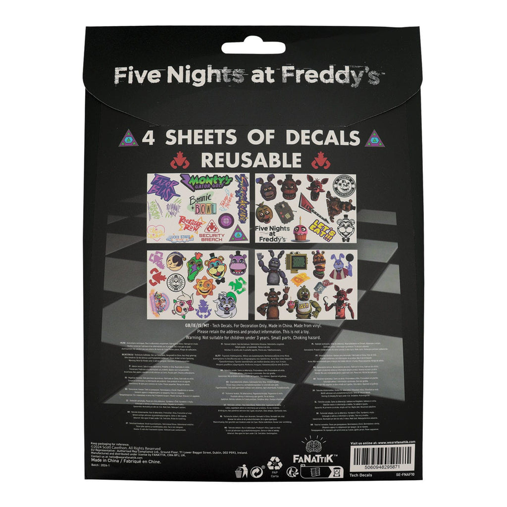Produktbild Five Nights at Freddy's Tech Sticker Pack