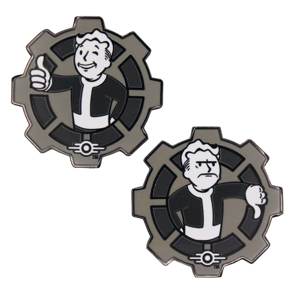 Produktbild Fallout Sammelmünze Decision Black & White Limited Edition