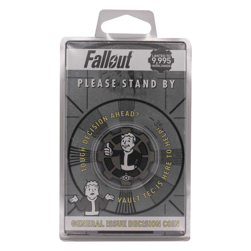 Produktbild Fallout Sammelmünze Decision Black & White Limited Edition