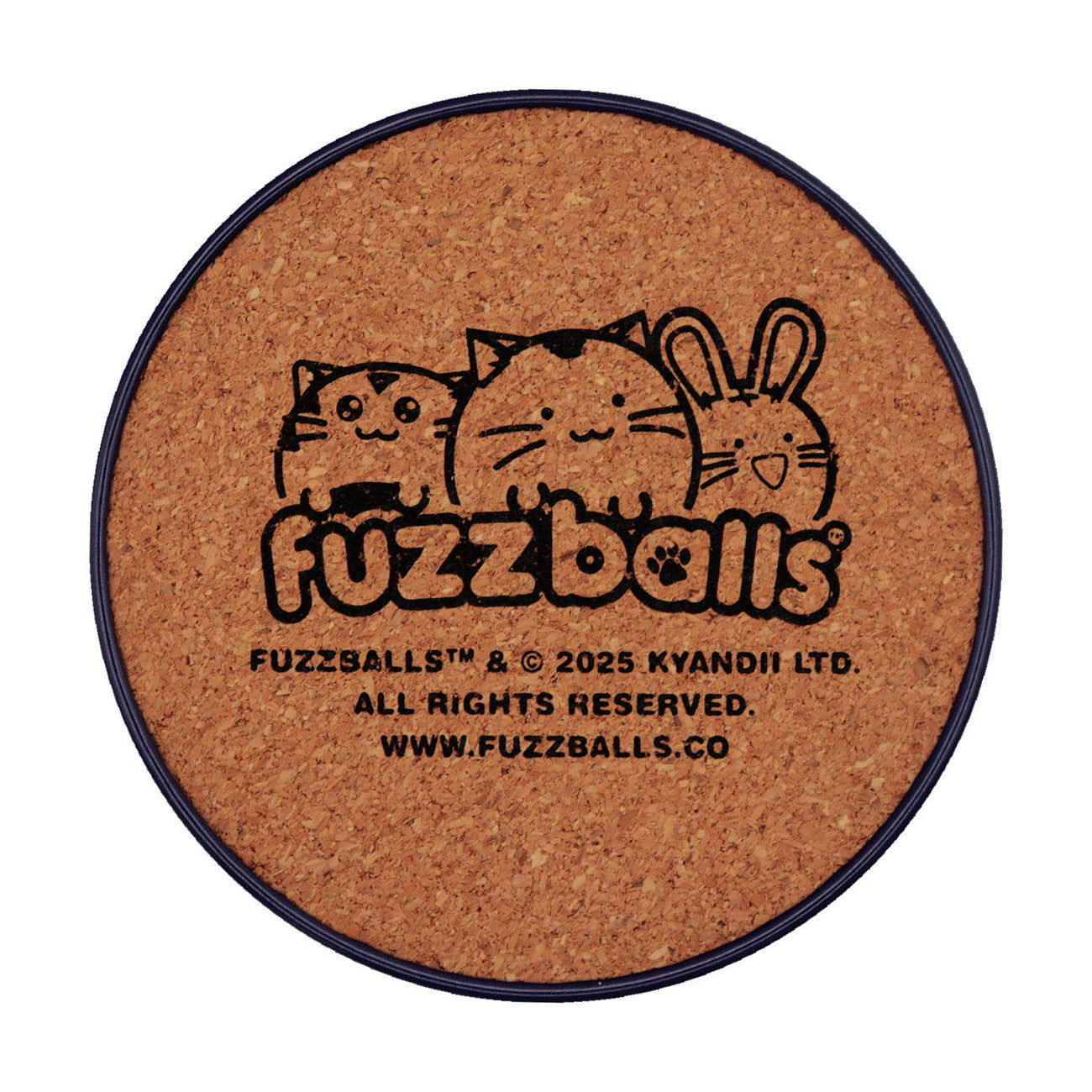 Produktbild Fuzzballs Untersetzer 4er-Pack