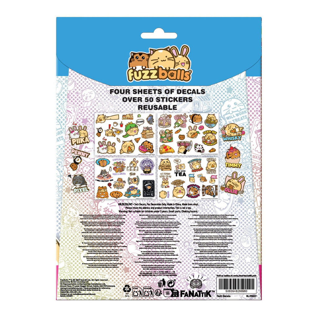 Produktbild Fuzzballs Tech Sticker Pack