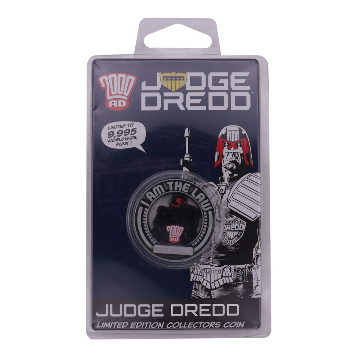 Produktbild 2000 AD Sammelmünze Judge Dredd Mega-City One Limited Edition