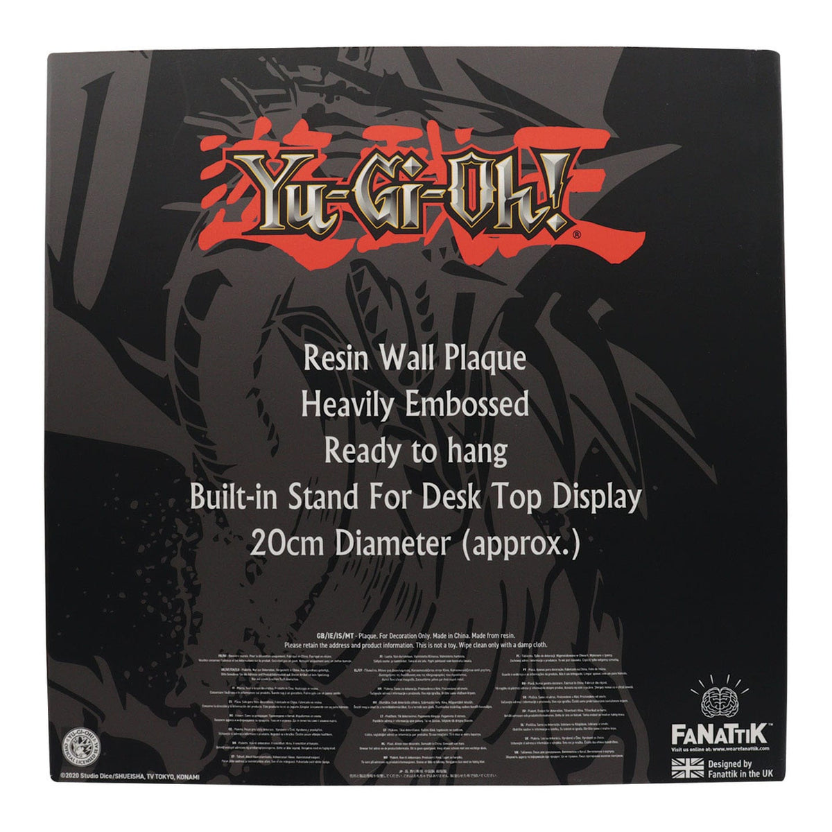 Produktbild Yu-Gi-Oh! Resinschild Blue-Eyes White Dragon