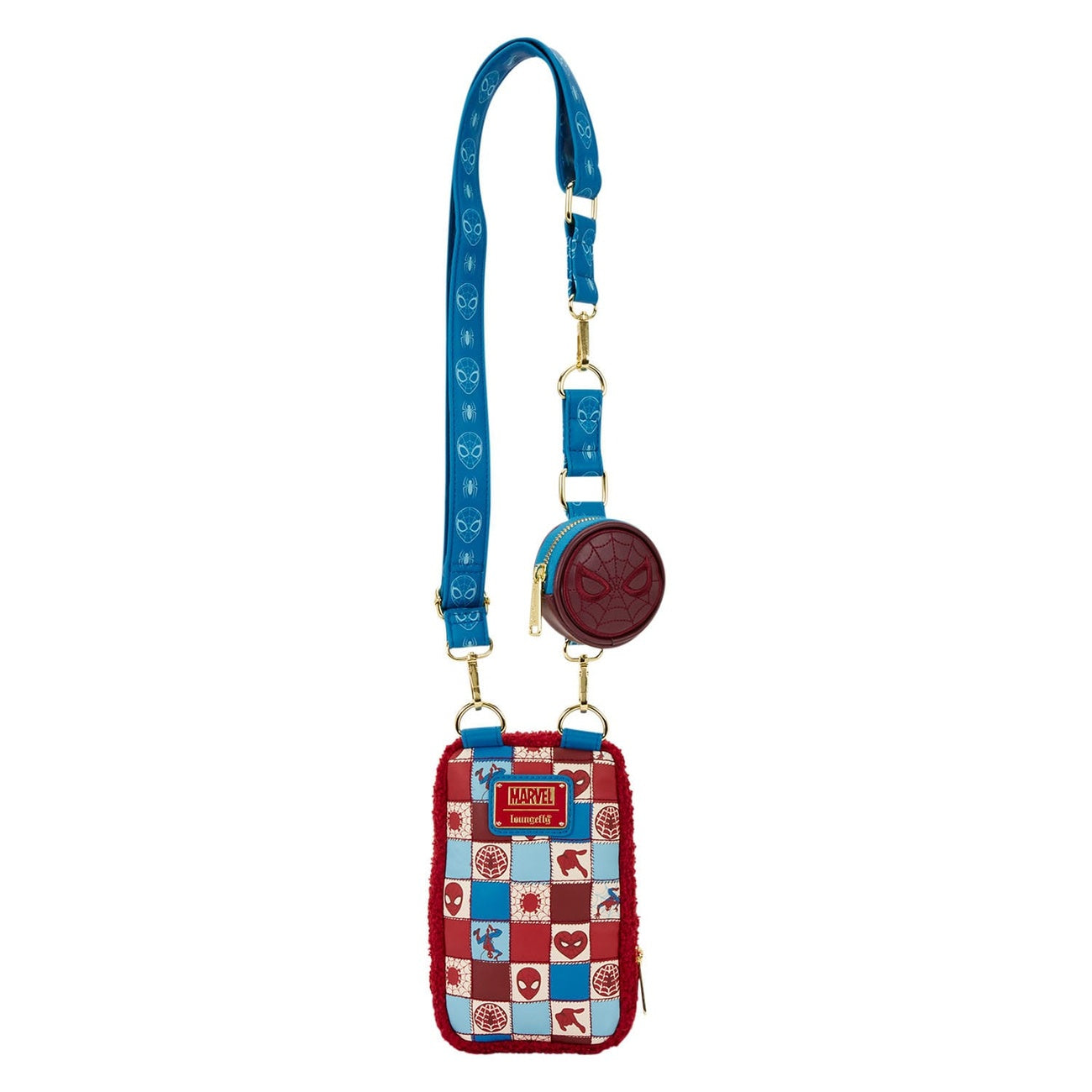 Produktbild Marvel by Loungefly Umhängetasche mit Geldbeutel Spider-Man Cell Phone