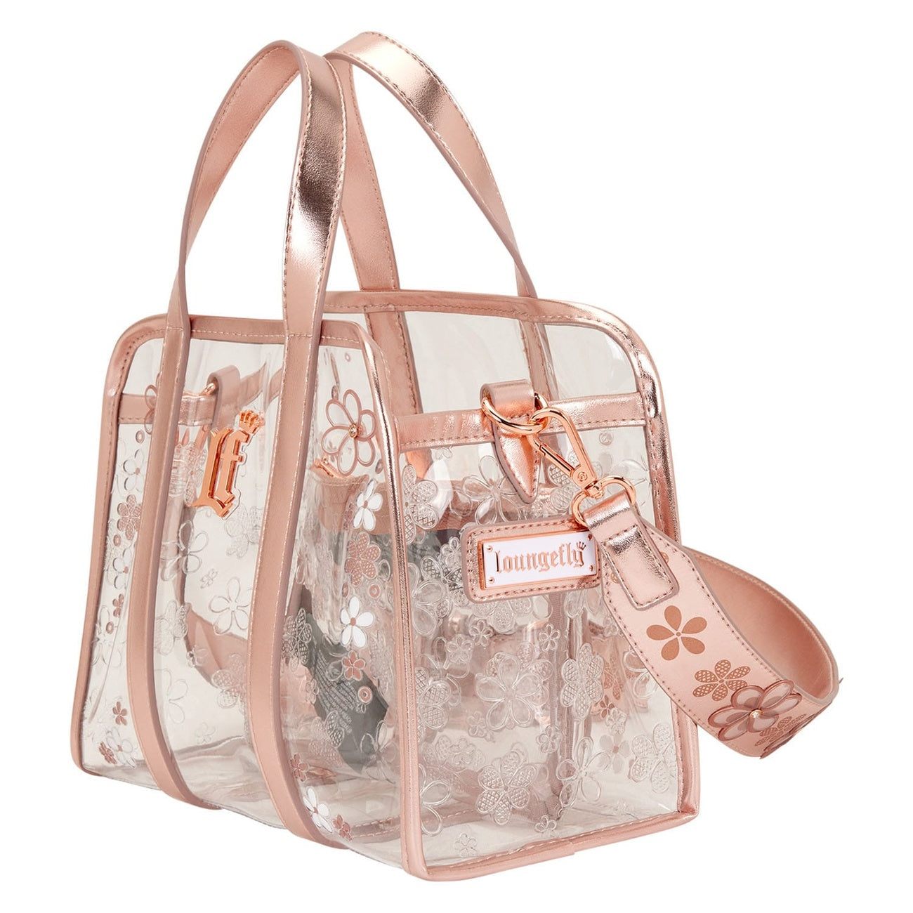 Product image Loungefly Clear Floral Crossbody Bag