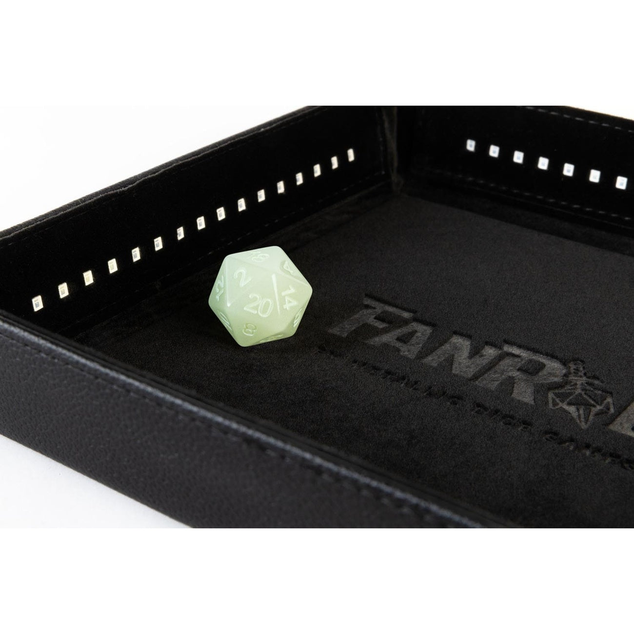 Product image FanRoll Shadowlight Foldable Blacklight Dice Tray Black