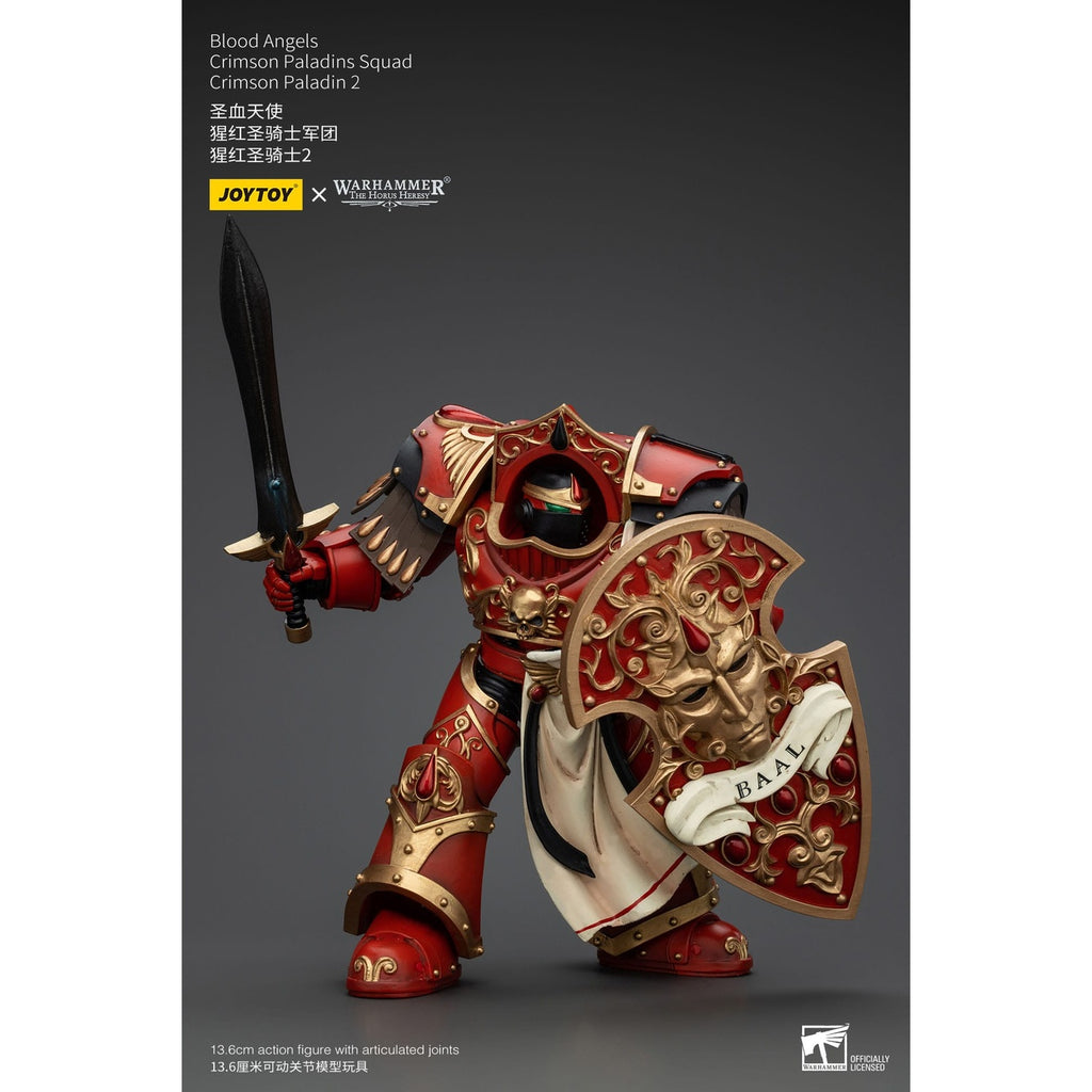 Produktbild Warhammer The Horus Heresy Actionfigur 1/18 Blood Angels Crimson Paladins Squad Crimson Paladin 2 14 cm