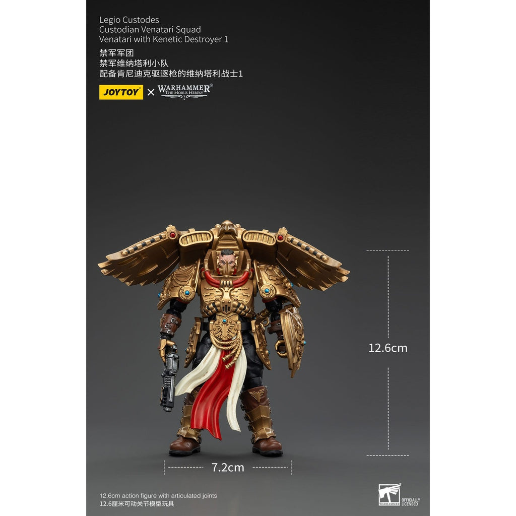 Produktbild Warhammer The Horus Heresy Actionfigur 1/18 Legio Custodes Custodian Venatari Squad Venatari with Kenetic Destroyer 1 13