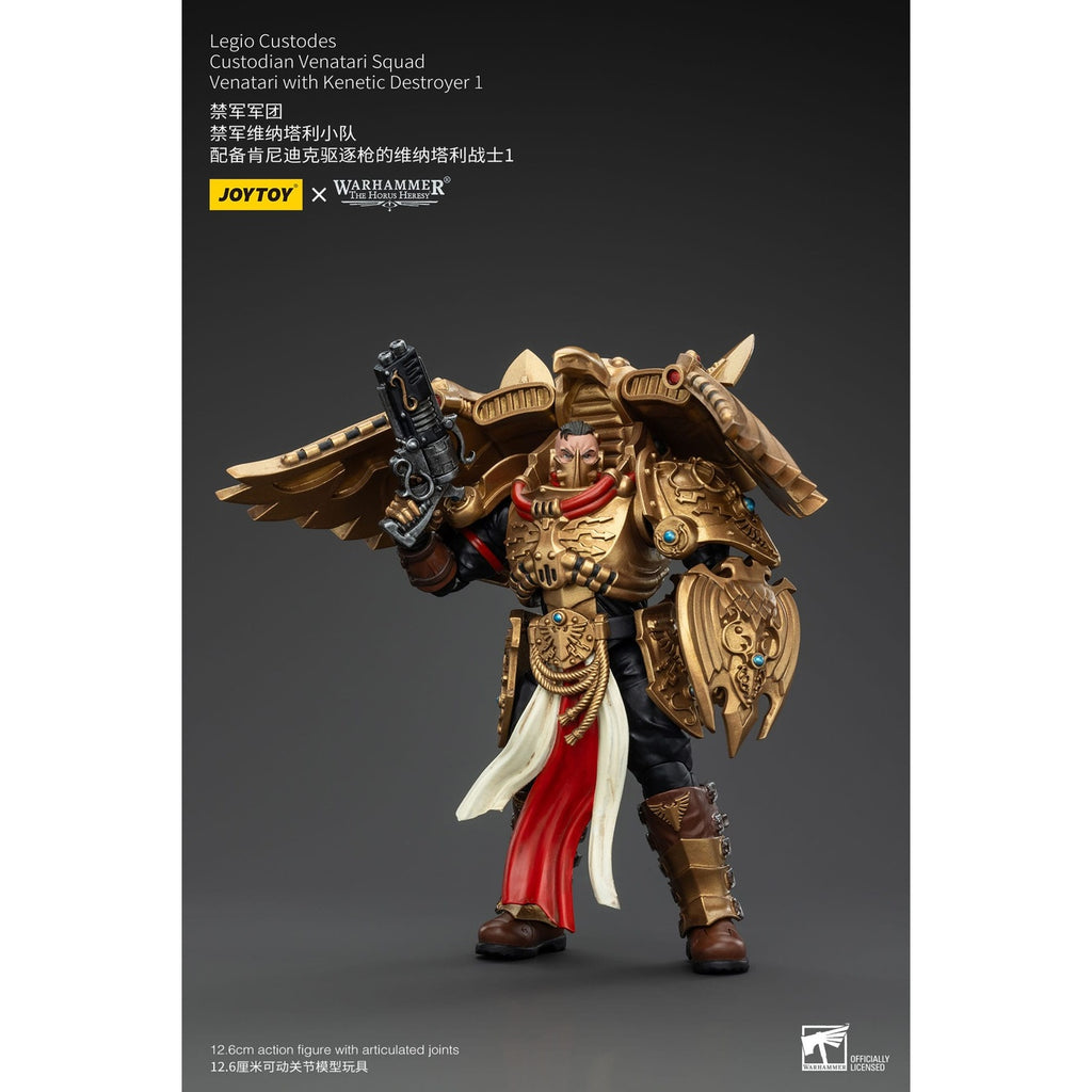 Produktbild Warhammer The Horus Heresy Actionfigur 1/18 Legio Custodes Custodian Venatari Squad Venatari with Kenetic Destroyer 1 13
