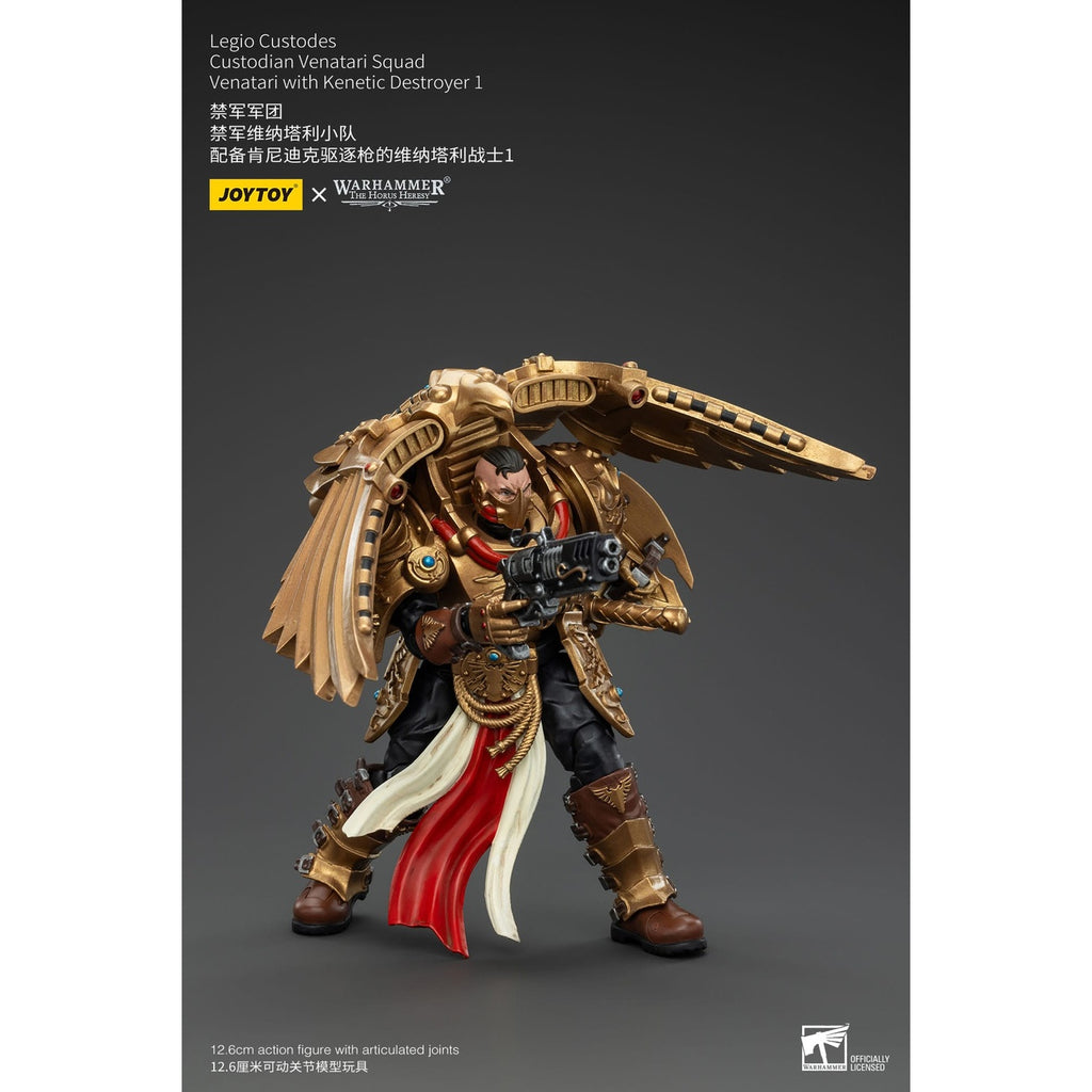 Produktbild Warhammer The Horus Heresy Actionfigur 1/18 Legio Custodes Custodian Venatari Squad Venatari with Kenetic Destroyer 1 13
