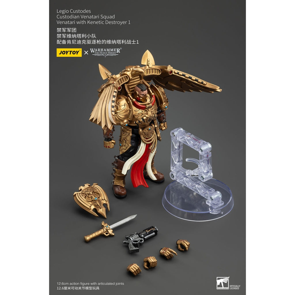 Produktbild Warhammer The Horus Heresy Actionfigur 1/18 Legio Custodes Custodian Venatari Squad Venatari with Kenetic Destroyer 1 13