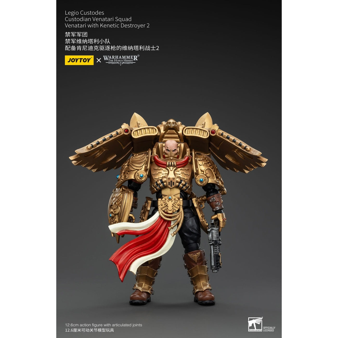 Produktbild Warhammer The Horus Heresy Actionfigur 1/18 Legio Custodes Custodian Venatari Squad Venatari with Kenetic Destroyer 2 13