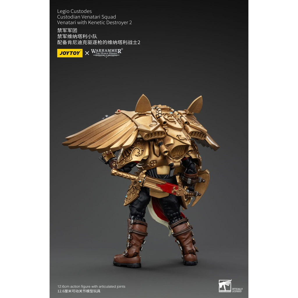 Produktbild Warhammer The Horus Heresy Actionfigur 1/18 Legio Custodes Custodian Venatari Squad Venatari with Kenetic Destroyer 2 13