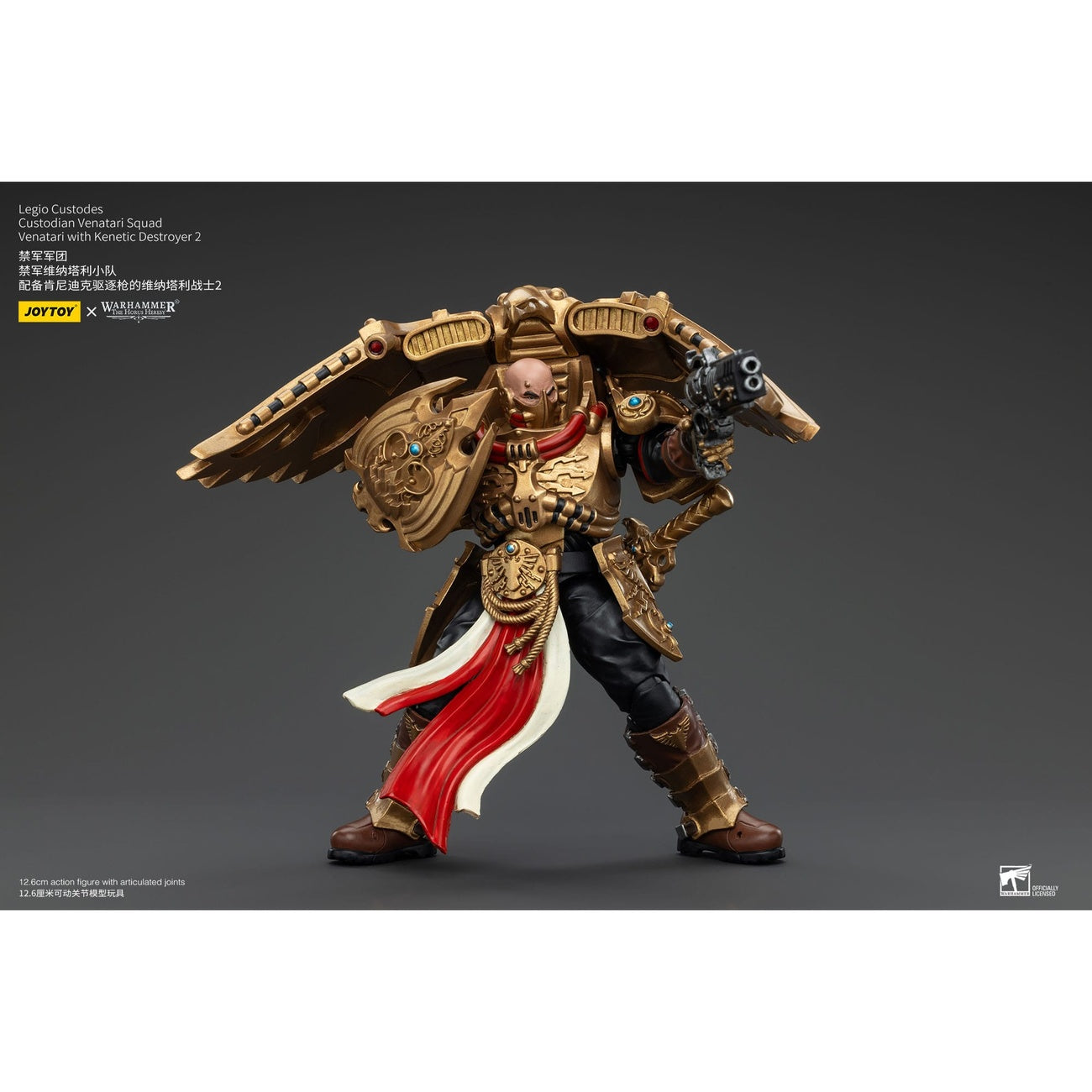 Produktbild Warhammer The Horus Heresy Actionfigur 1/18 Legio Custodes Custodian Venatari Squad Venatari with Kenetic Destroyer 2 13