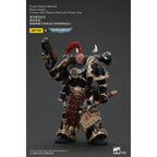 Produktbild Warhammer 40k Actionfigur Chaos Space Marines Black Legion Chosen with Plasma Pistol and Power Axe 20 cm