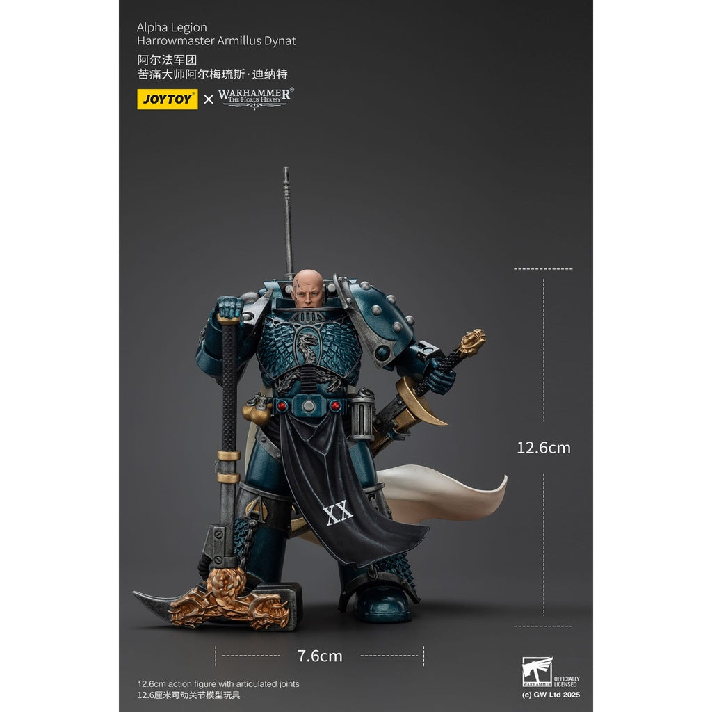 Produktbild Warhammer The Horus Heresy Actionfigur Alpha Legion Harrowmaster Armillus Dynat 20 cm