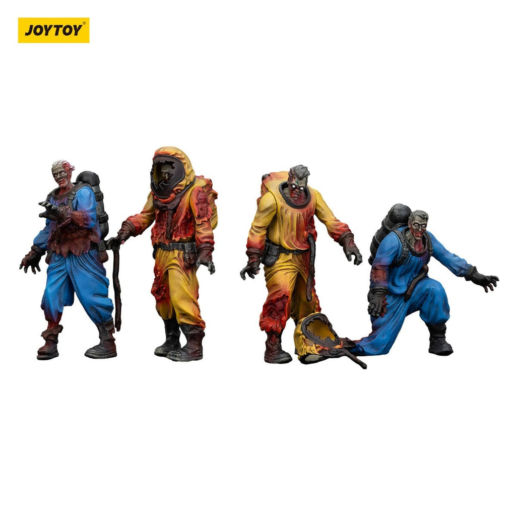 Produktbild Zombie Dark Source Actionfiguren 4er-Pack Biochemical Lab Team 8 cm