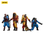 Produktbild Zombie Dark Source Actionfiguren 4er-Pack Biochemical Lab Team 8 cm