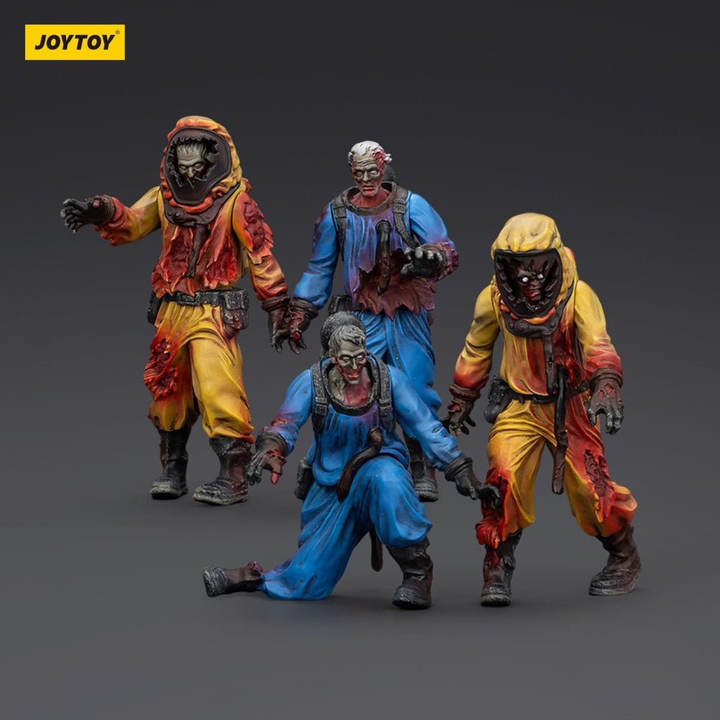 Produktbild Zombie Dark Source Actionfiguren 4er-Pack Biochemical Lab Team 8 cm