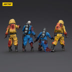 Produktbild Zombie Dark Source Actionfiguren 4er-Pack Biochemical Lab Team 8 cm