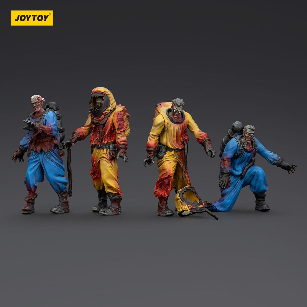 Produktbild Zombie Dark Source Actionfiguren 4er-Pack Biochemical Lab Team 8 cm