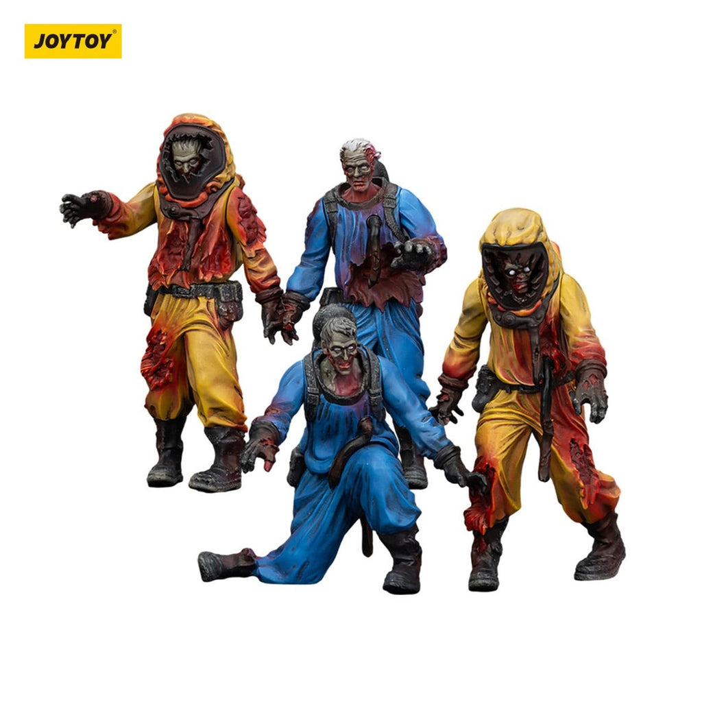 Produktbild Zombie Dark Source Actionfiguren 4er-Pack Biochemical Lab Team 8 cm