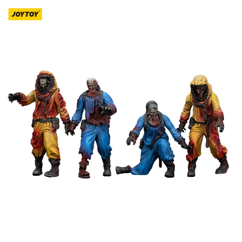 Produktbild Zombie Dark Source Actionfiguren 4er-Pack Biochemical Lab Team 8 cm