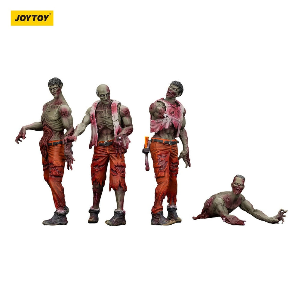 Produktbild Zombie Dark Source Actionfiguren 4er-Pack Mechanic Team 8 cm