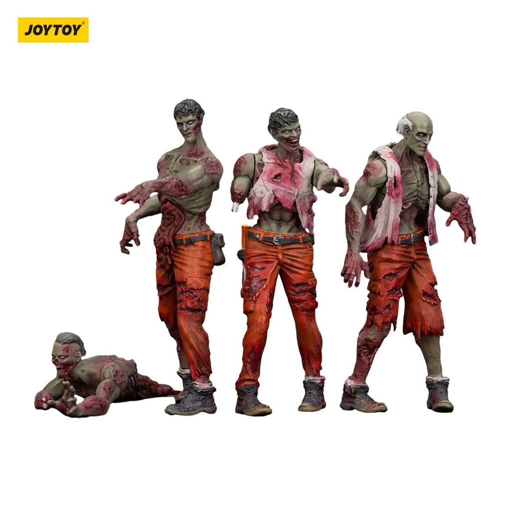 Produktbild Zombie Dark Source Actionfiguren 4er-Pack Mechanic Team 8 cm