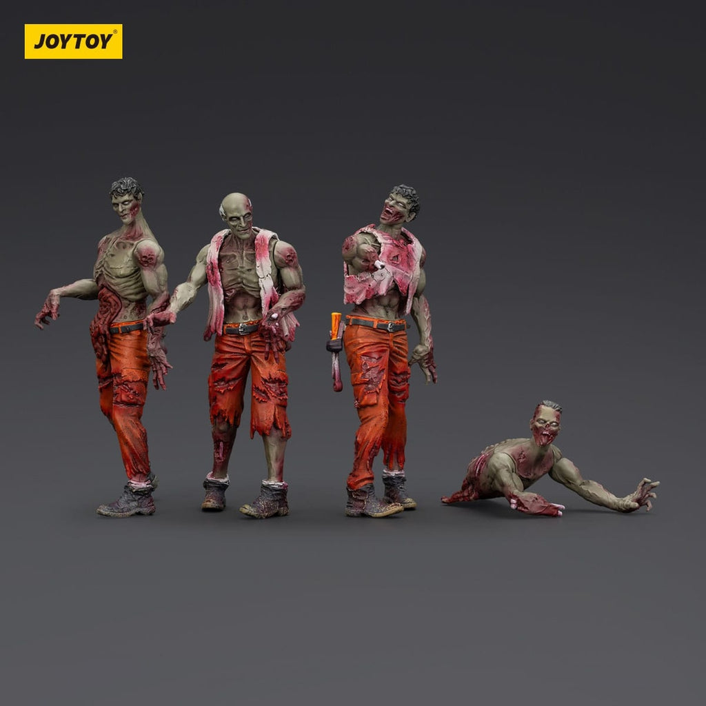 Produktbild Zombie Dark Source Actionfiguren 4er-Pack Mechanic Team 8 cm