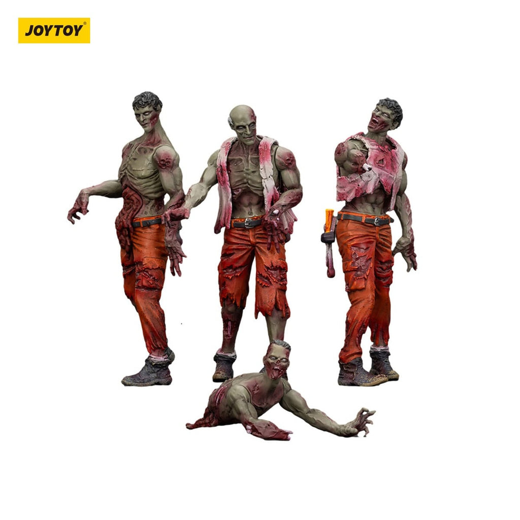 Produktbild Zombie Dark Source Actionfiguren 4er-Pack Mechanic Team 8 cm