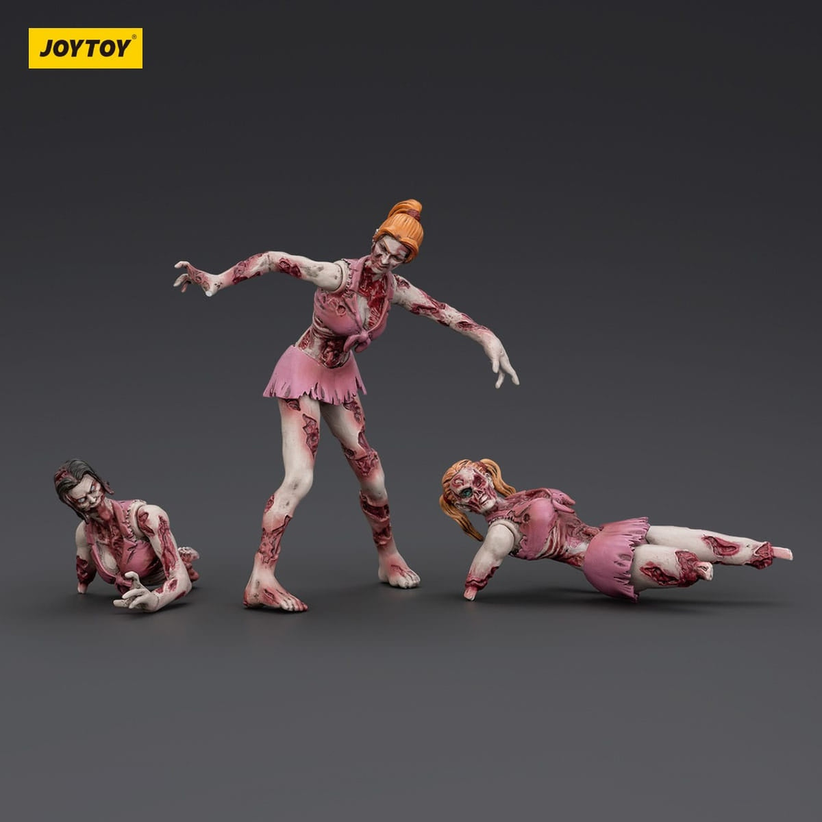 Produktbild Zombie Dark Source Actionfiguren 3er-Pack Cheer Leaders 8 cm