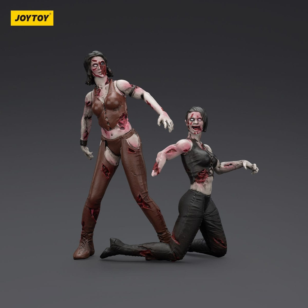 Produktbild Zombie Dark Source Actionfiguren 2er-Pack Female wrestlers 8 cm