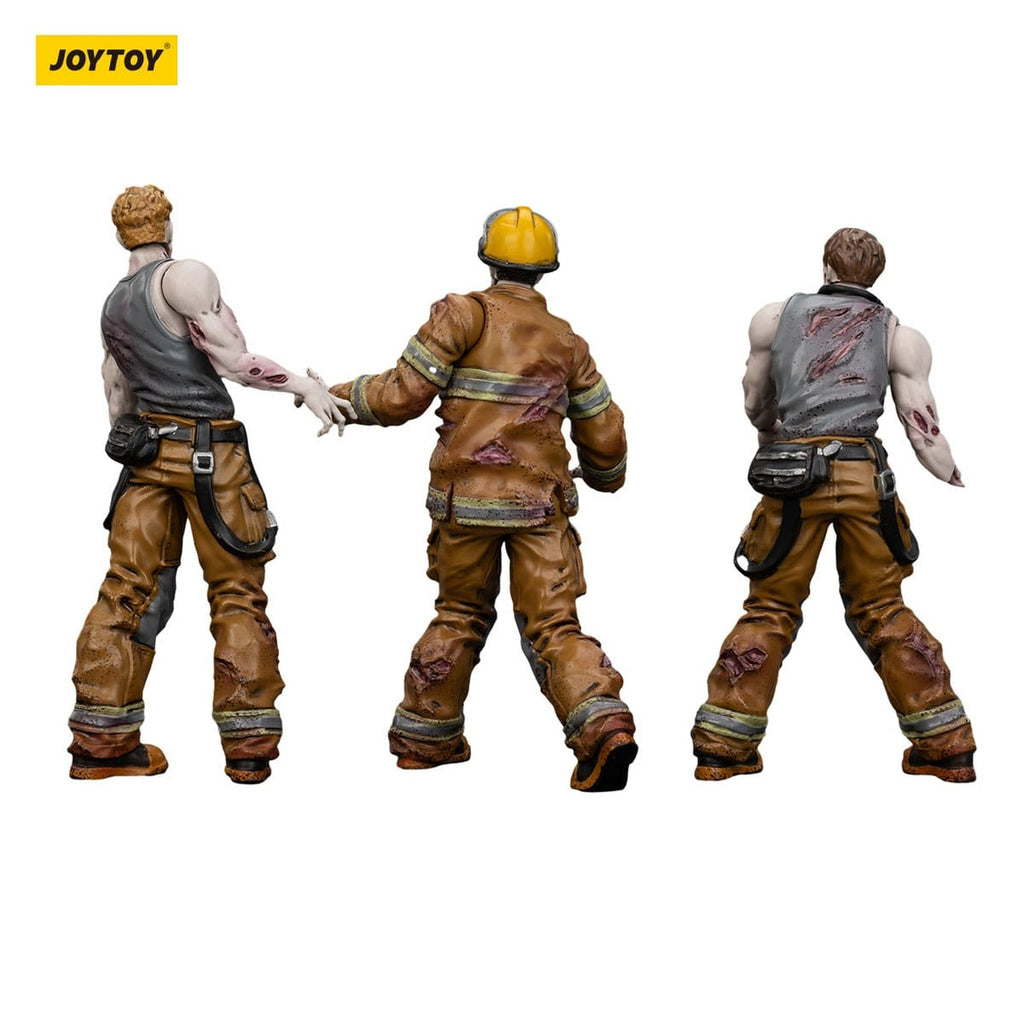 Produktbild Zombie Dark Source Actionfiguren 3er-Pack Firefighters 8 cm