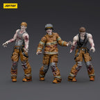 Produktbild Zombie Dark Source Actionfiguren 3er-Pack Firefighters 8 cm