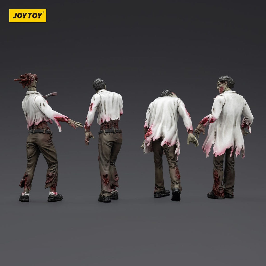 Produktbild Zombie Dark Source Actionfiguren 4er-Pack Scientists (Male) 8 cm