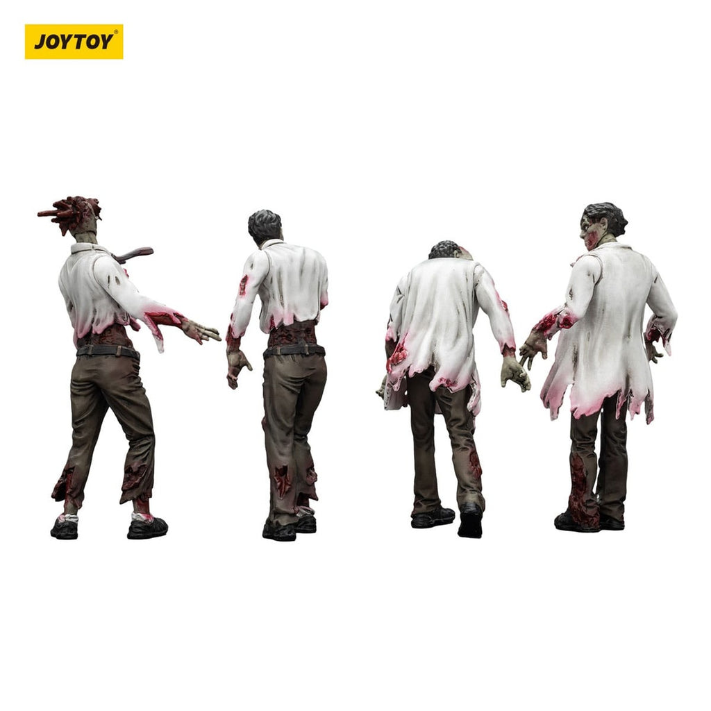 Produktbild Zombie Dark Source Actionfiguren 4er-Pack Scientists (Male) 8 cm