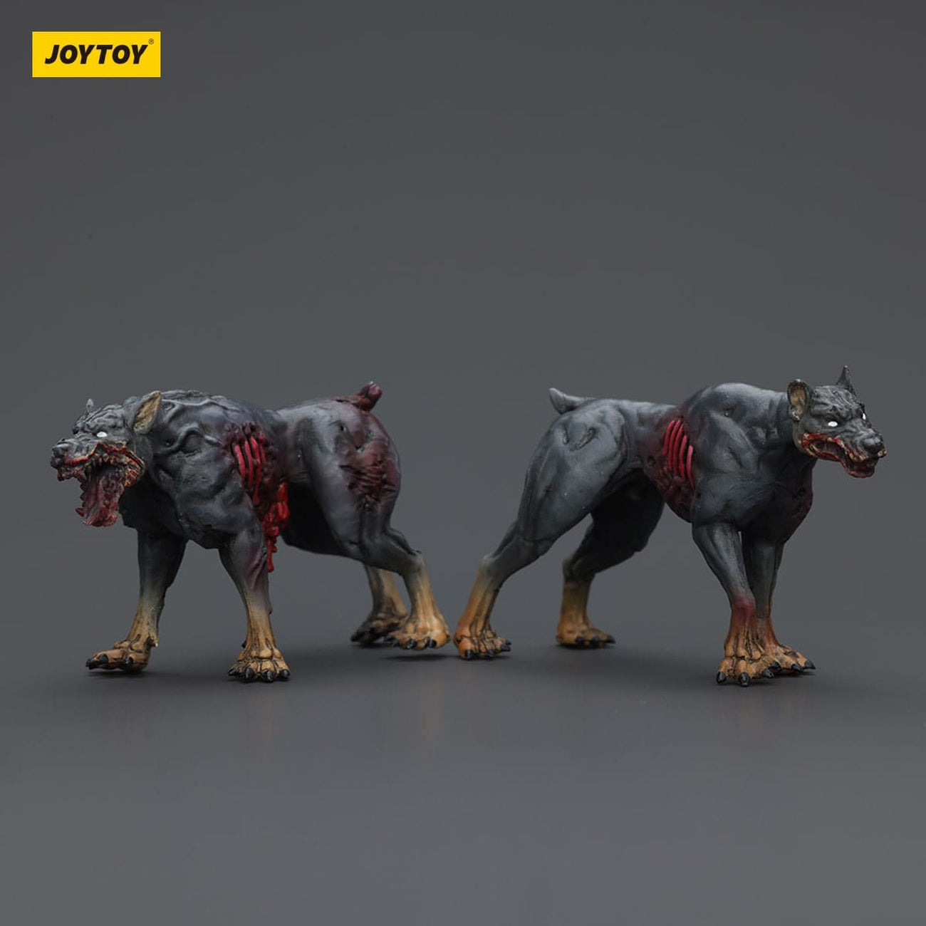 Produktbild Zombie Dark Source Actionfiguren 2er-Pack Police Dogs 8 cm