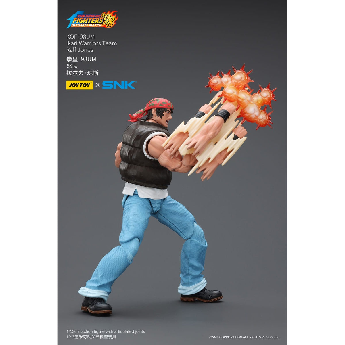Produktbild The King Of Fighters '98 Actionfigur Hero Team Ralf Jones 12 cm