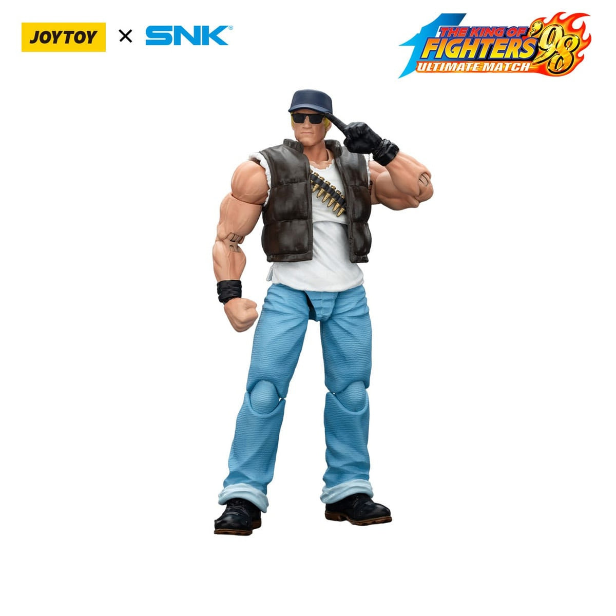 Produktbild The King Of Fighters '98 Actionfigur Hero Team Clark Still 12 cm