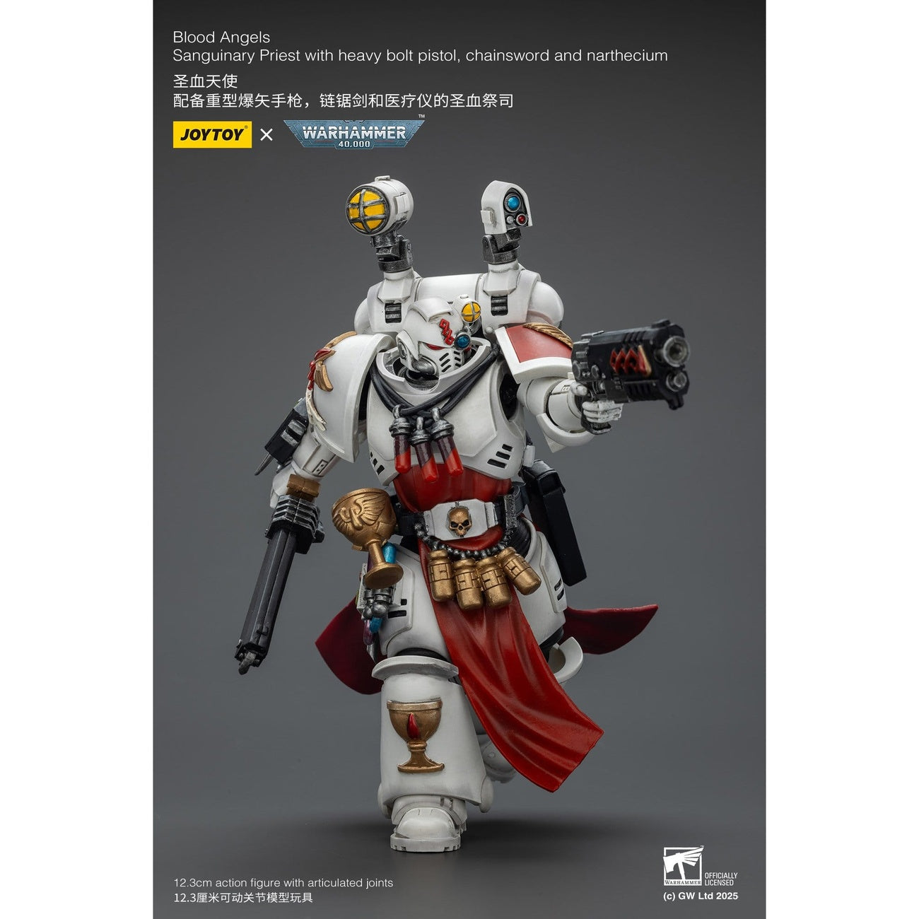 Produktbild Warhammer 40,000 Actionfigur Blood Angels Sanguinary Priest 12 cm