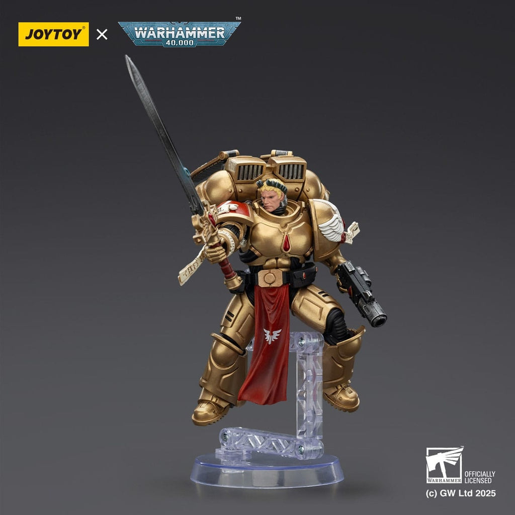 Produktbild Warhammer 40,000: Combat Patrol Blood Angels Actionfigur Sanguinary Guard 1 with Inferno Pistol and Encarmine Blade 20 c