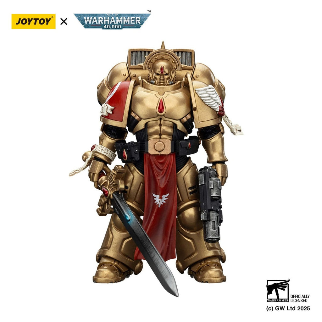 Produktbild Warhammer 40,000: Combat Patrol Blood Angels Actionfigur Sanguinary Guard 1 with Inferno Pistol and Encarmine Blade 20 c