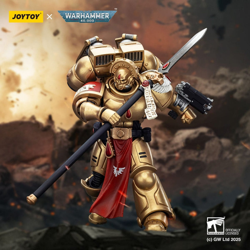 Produktbild Warhammer 40,000: Combat Patrol Blood Angels Actionfigur Sanguinary Guard 2 with Angelus Boltgun and Encarmine Spear 20