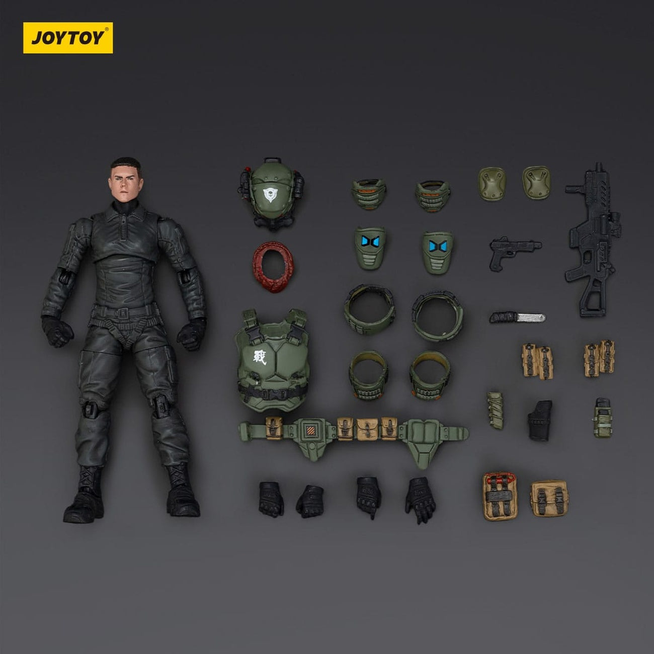 Produktbild APOC Series Dark Source Actionfigur Stellar Scar Assault Team Titanite 11 cm